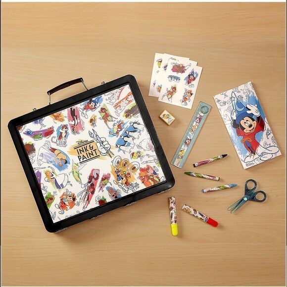 NEW Disney Parks Ink & Paint Art Set - Picture 4 of 4